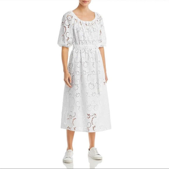 Hugo Boss Dresses Nwt Hugo Boss Dolara White Cotton Eyelet